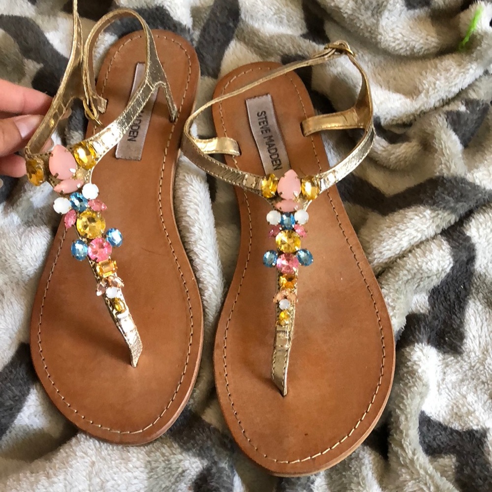 Steve Madden sandals!